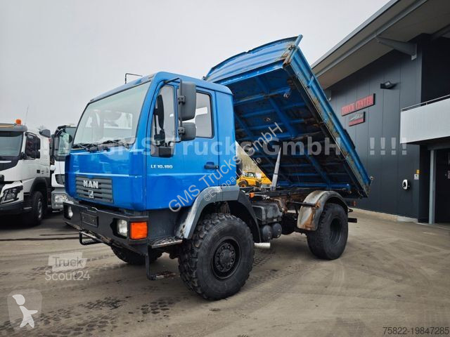 Lastbil MAN LE 10.180 / 4X4 ALLRAD / German /...