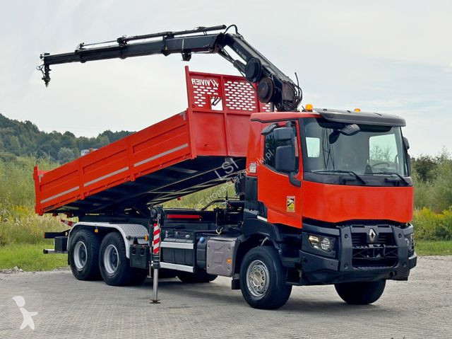 Kamion Renault K 380 * HIAB 144 BS - 3 HIDUO +...
