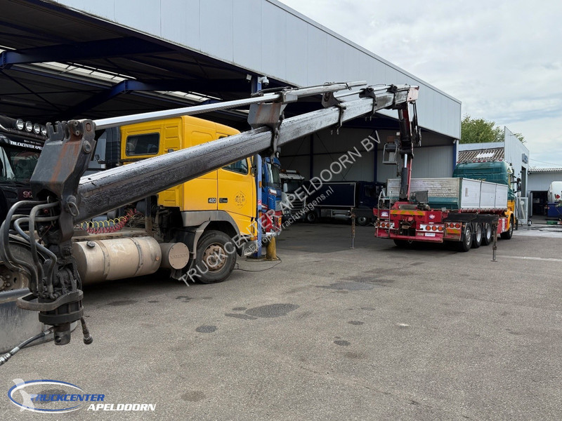 Camion Scania 580 V8 8x4 eduction axles, HMF...