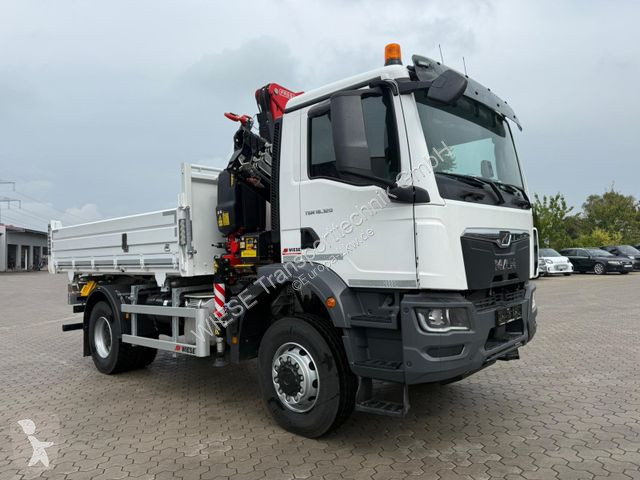 Kamion MAN 4x4 mit Fassi Ladekran Sofort Verfügbar