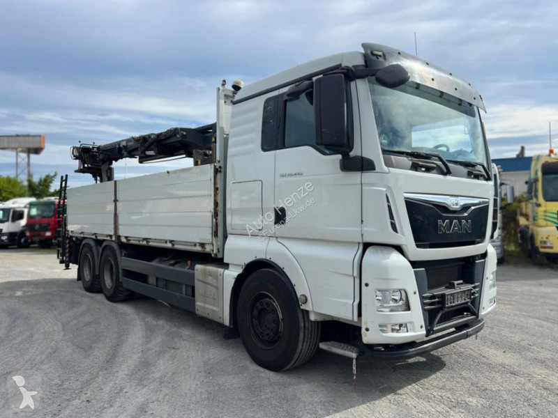 Camion MAN TG-X 26.440 6x4 Pritsche Heckkran...