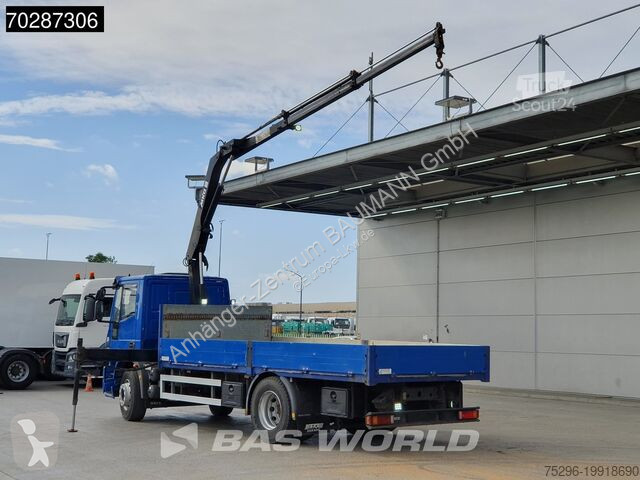 Camion Iveco 180E250 4X2 18tonner MKG-HLK66 Crane