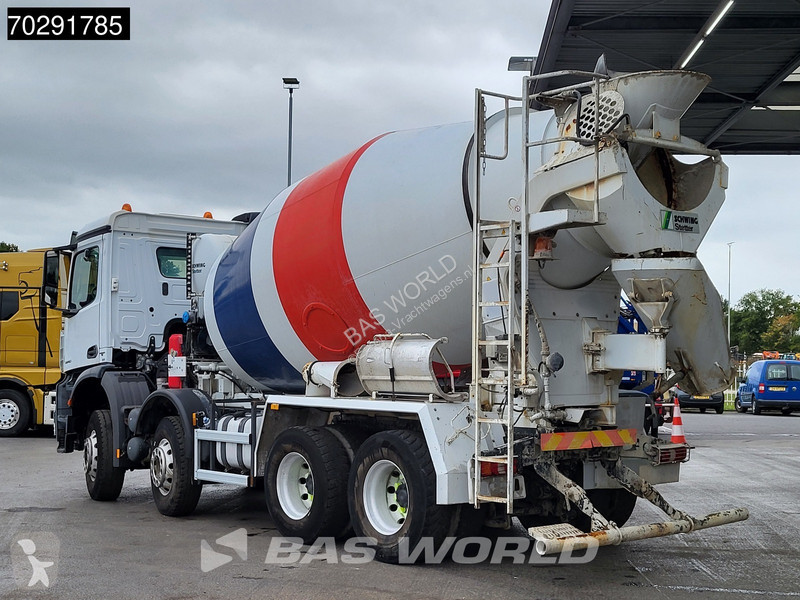 Camion Mercedes 3240 8X4 9m3 Stetter Full Steel...