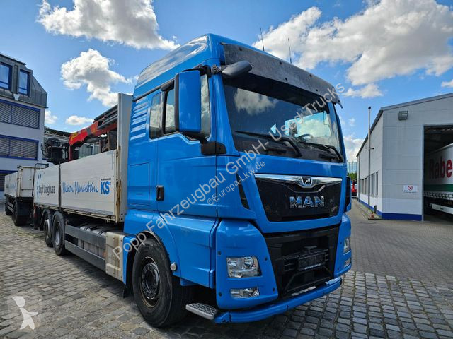 Lastbil MAN 26.500*Baustoffzug,Palfinger18.001L*