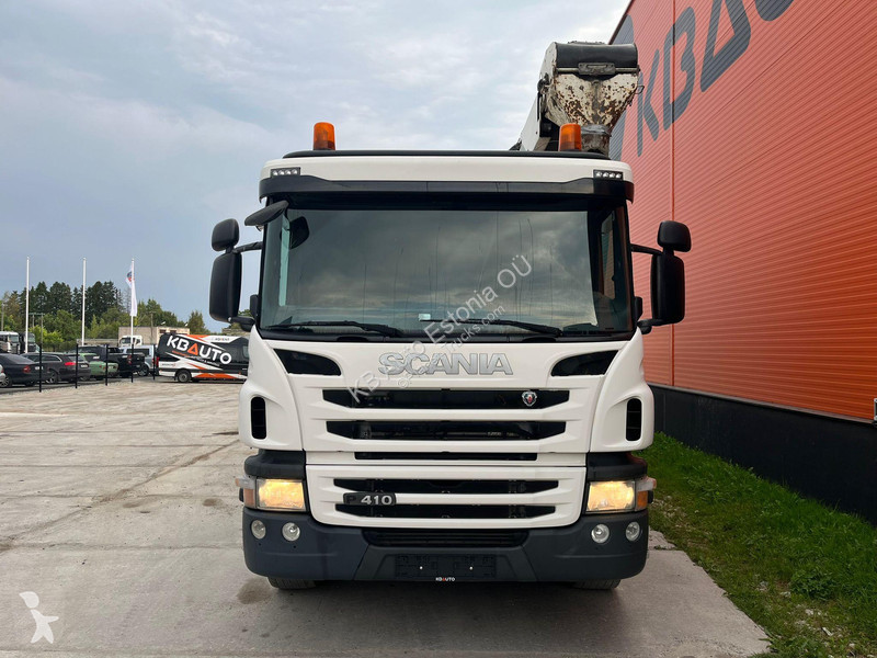 Lastbil Scania P 410 8x4 IEBHERR 9 m3 +...