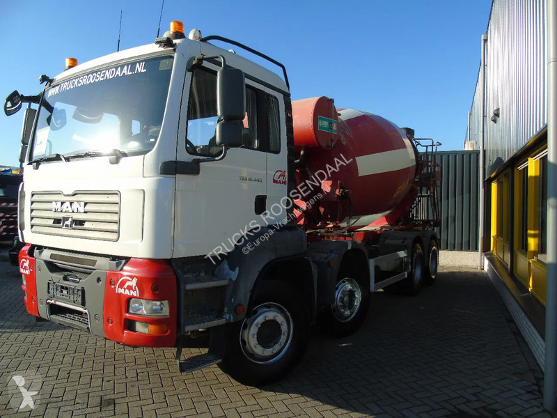 Kamion MAN 41.440 + 8x4 + manual + spring