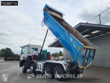 Lastbil Mercedes Arocs 3243 8X4 Retarder 18m3 Marrel Steelsuspension Automatic MirrorCam Navi Euro 6