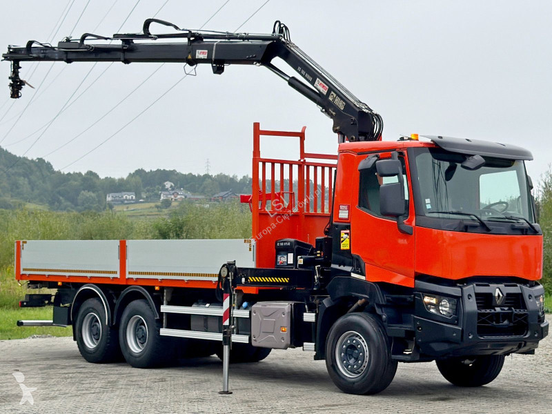 شاحنة Renault K 380 * HIAB 166 BS-3 HIDUO +...