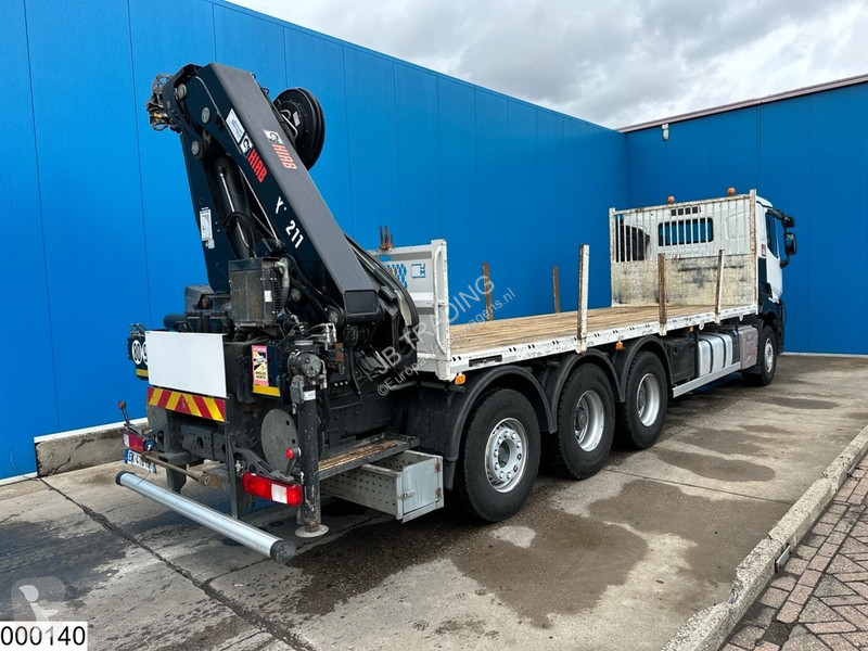 شاحنة Renault C 430 8X4, EURO 6, HIAB, Remote