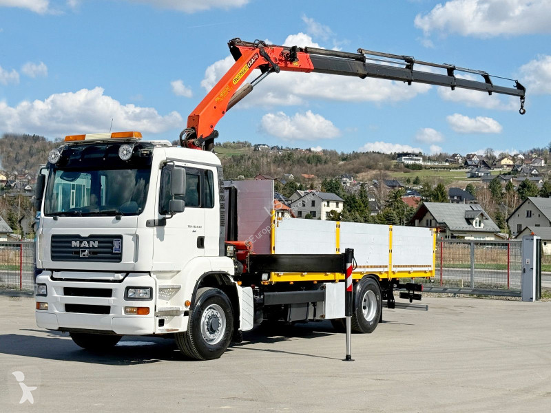 شاحنة MAN 18.440* PK 16502 + FUNK * 4x4 * TOP