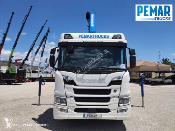 شاحنة رافعة حواجز الحاوية Scania