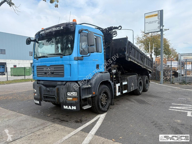 شاحنة MAN 33.360 Full Steel - Hiab 166E -...