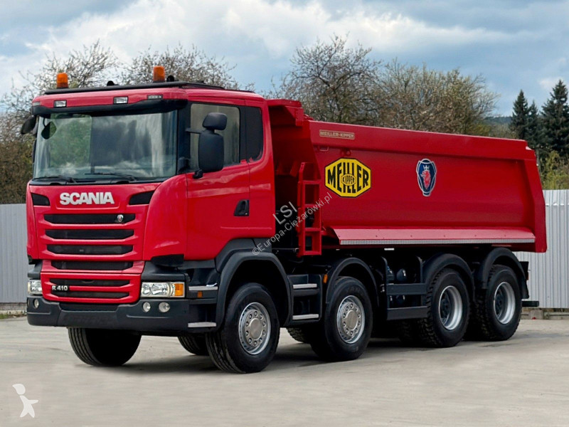 شاحنة Scania R 410 * Kipper * TOZUSTAND / 8x4