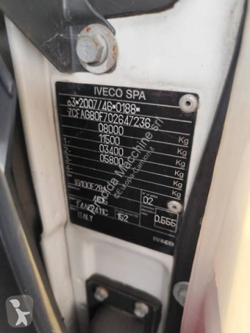 شاحنة قلابة ذات تفريغ خلفي وجانبي Iveco