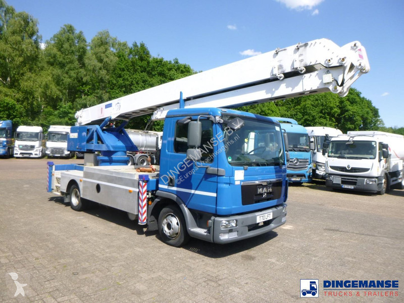 شاحنة MAN 7.180 4x2 + Klaas K25-30 crane