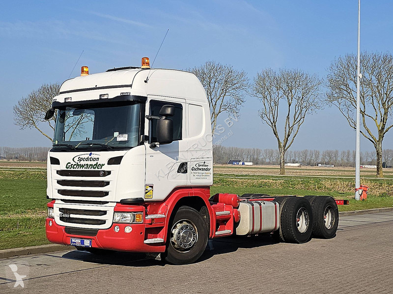 شاحنة Scania G450 H 6X4 RET PTO WB410