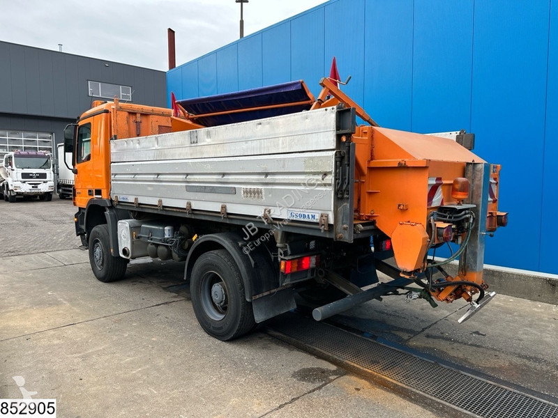 Mercedes 1832 4X4, Grit spreader, Snow plough,...