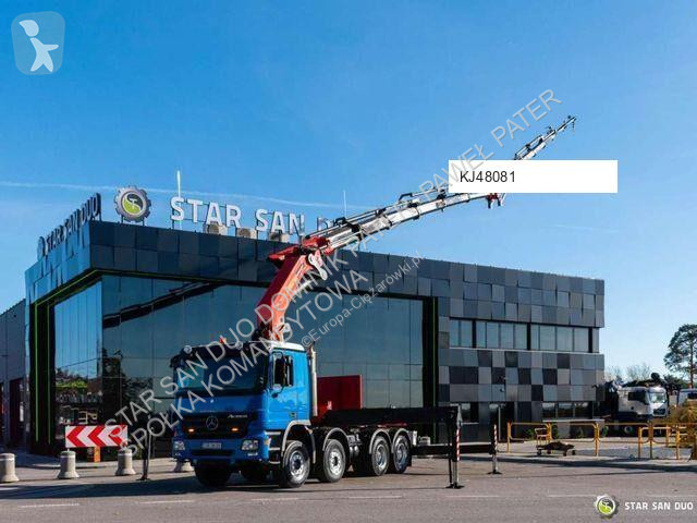 شاحنة Mercedes 4148 8x4 PALFINGER PK 74002 Crane