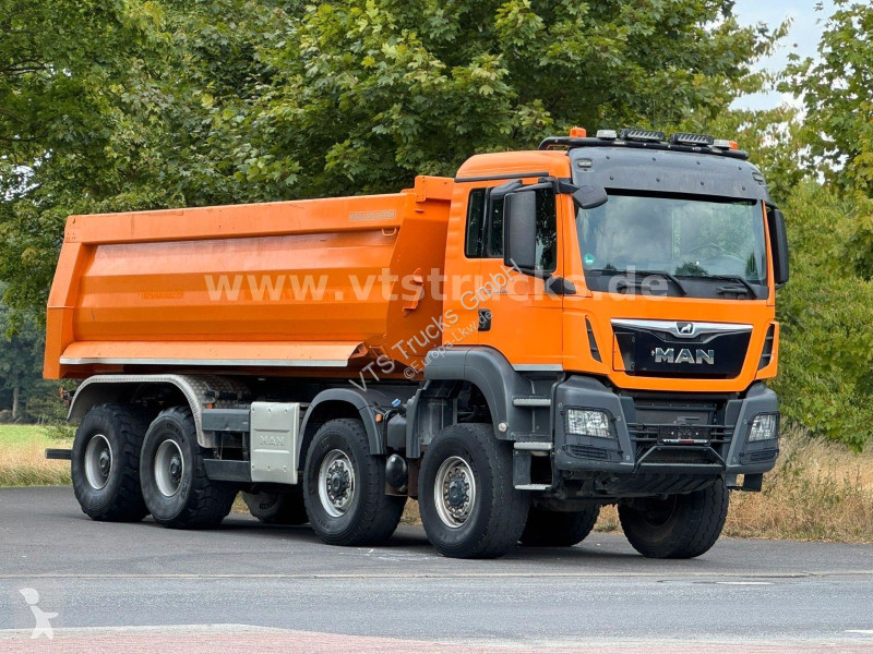 شاحنة MAN 41.500 8x8 Blatt/Blatt Meiller Klima