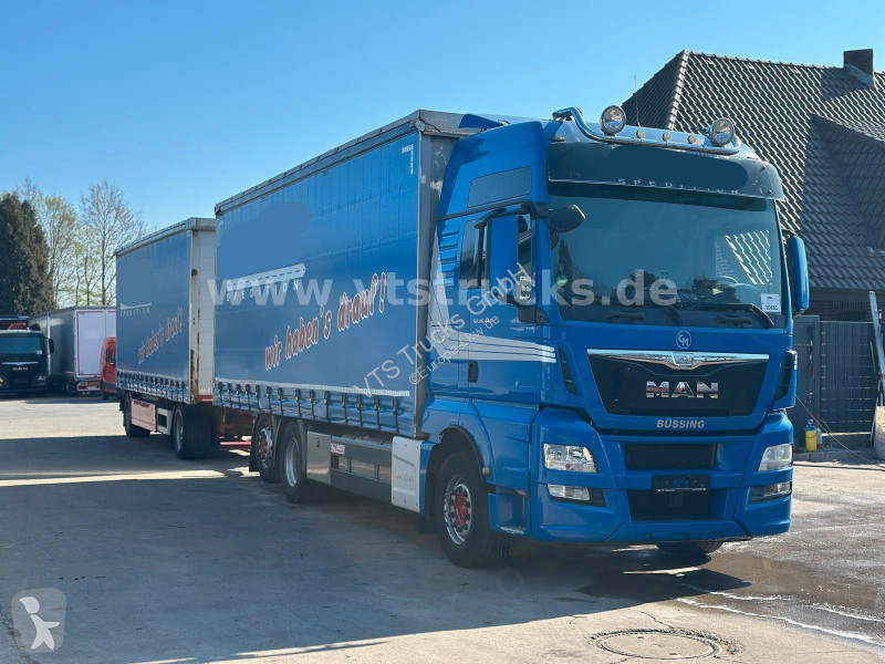 شاحنة مقطورة MAN TGX 6x2 + Langfeld LPA18L...