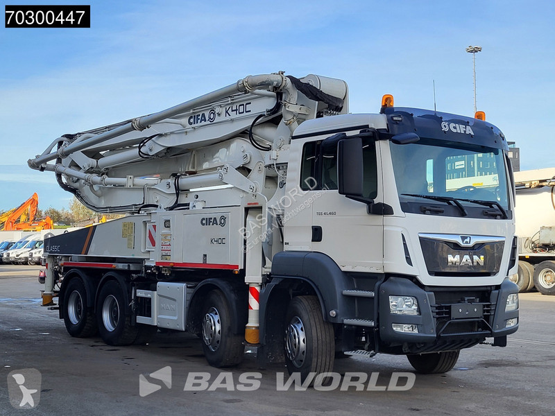 Betonárske zariadenie MAN 41.460 8X4 CIFA...