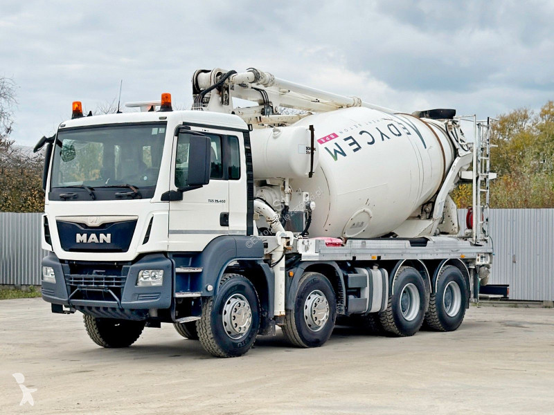 Камион MAN 35.400 BETONPUMPE * 8x4 / TOPZUSTAND