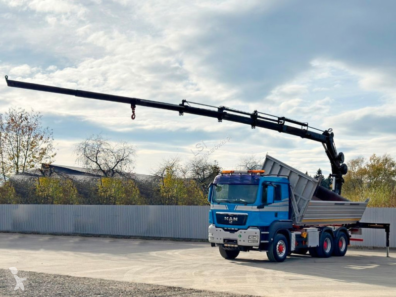 شاحنة MAN TGS * HIAB 220 - C5 + FUNK / 6x6