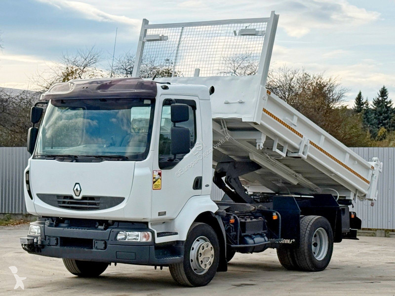 شاحنة Renault MIDLUM 220 DCI *KIPPER 3,80m *...