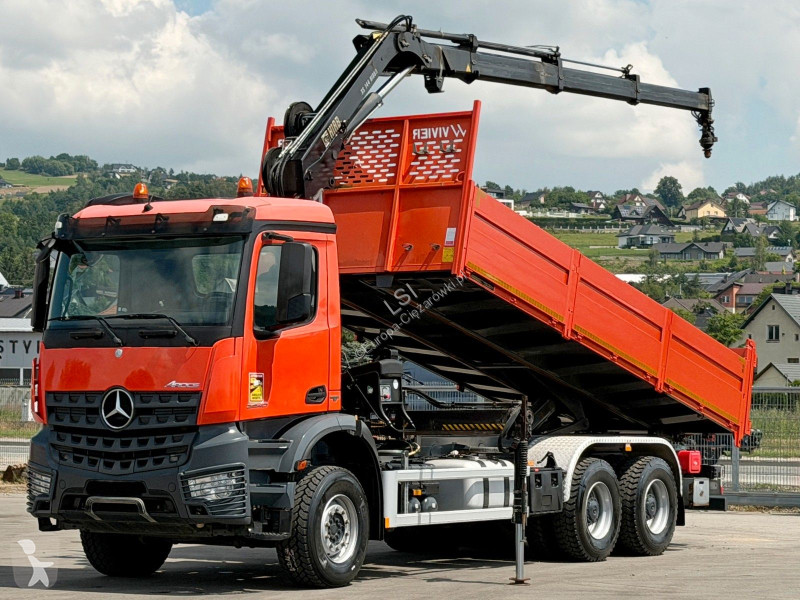 شاحنة Mercedes AROCS 2640 *HIAB 144 BS - 3/FUNK...