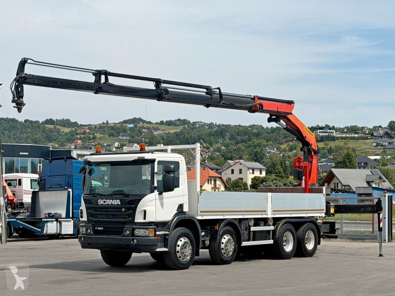 شاحنة Scania 450* RITSCHE 6,90m * K 23002- SH C...