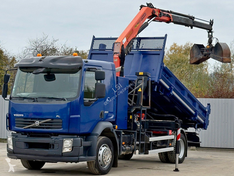 Камион Volvo 280 KIPPER 4,35m *  PALFINGER PK...