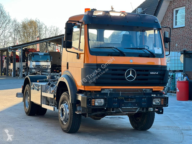 Gescha 1/50 Mercedes Benz AK5007 Atlas Crane Orange 3061 Diecast