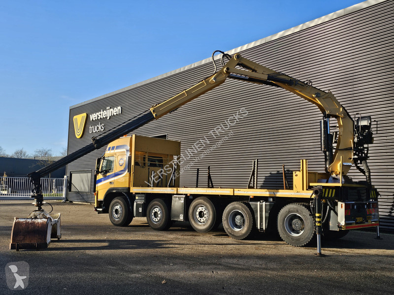 شاحنة Volvo FM2850-T / 10x4 / PENZ CRANE / KRAN
