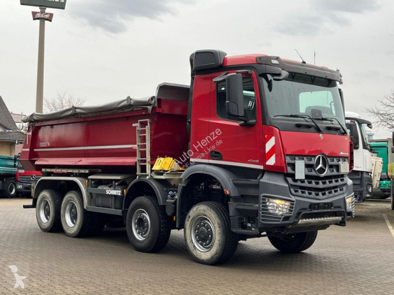 شاحنة Mercedes Arocs 4145 8x6 4 Achs Muldenkipper