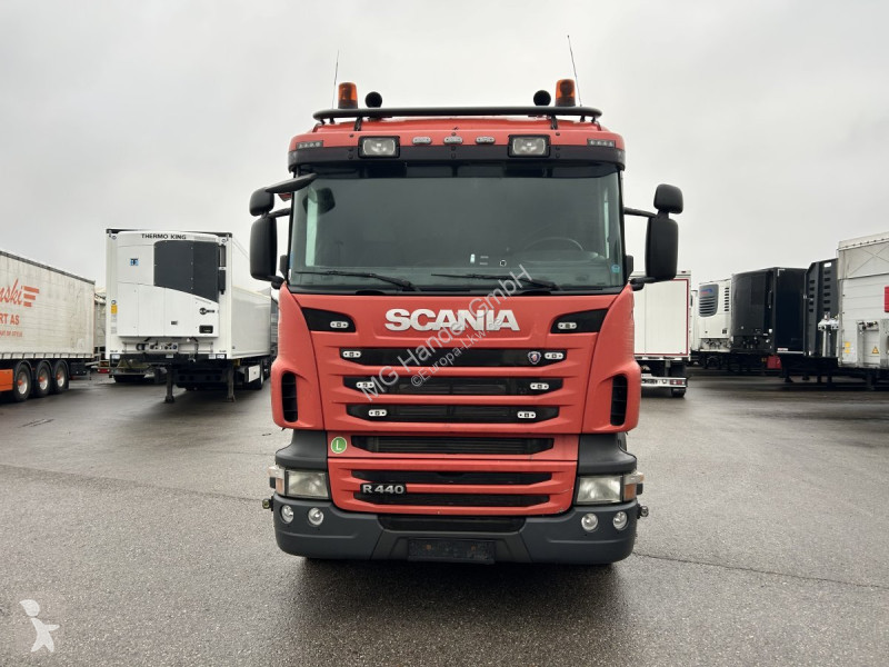 شاحنة Scania R440 6x2 Abroller, Schalter...