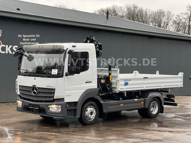 شاحنة Mercedes 823 4x2 DSK mit HIAB 072...