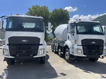 New Ford concrete mixer truck