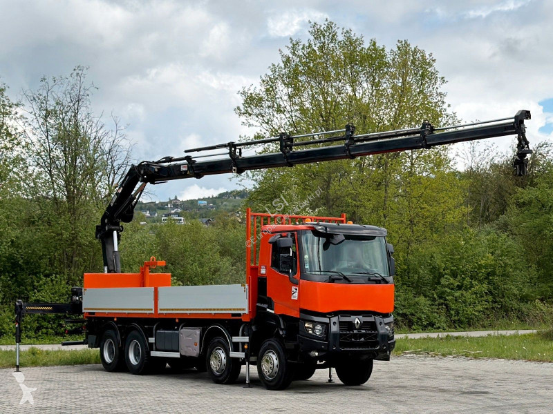 شاحنة Renault K 430 * HIAB 211 EP - 5 HIDUO+...