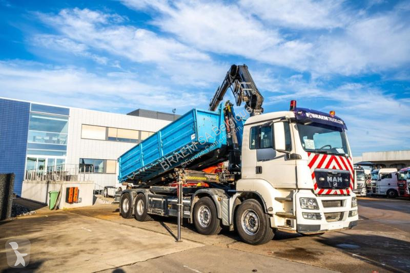 شاحنة MAN 35.400 BL - HIAB 144 E-2 DUO