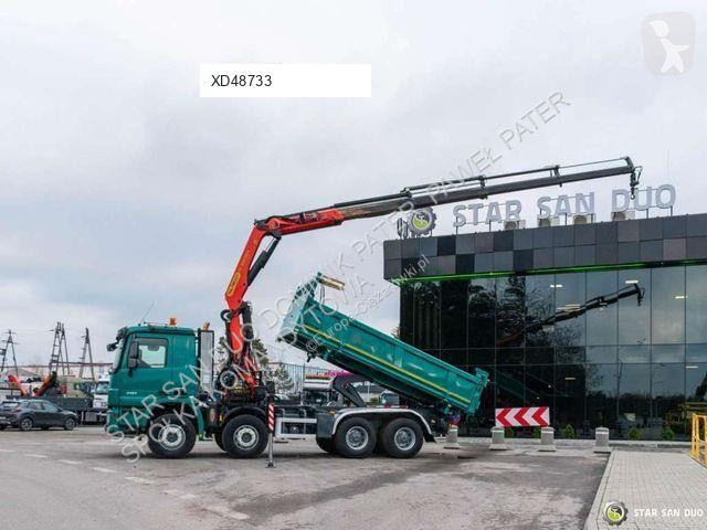 شاحنة Mercedes ACTROS 4151 8x4 Palfinger PK...