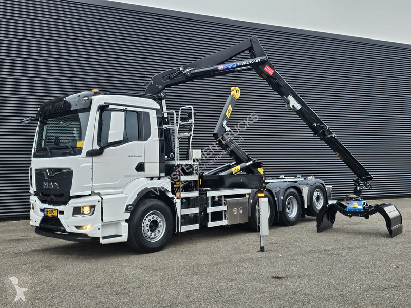 Грузовик MAN 35.470 8x4 / HMF 2243 Z KRAAN +...