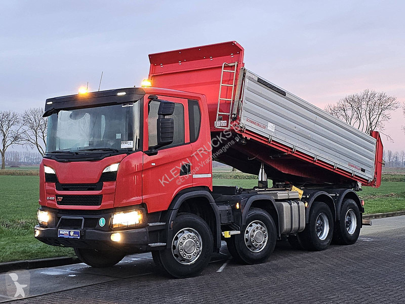 شاحنة Scania 410 XT 8X4 RETARDER 3WAY