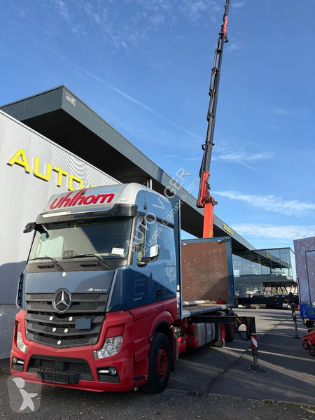 Mercedes 2548 6X2 *Palfinger crane*Cruise...
