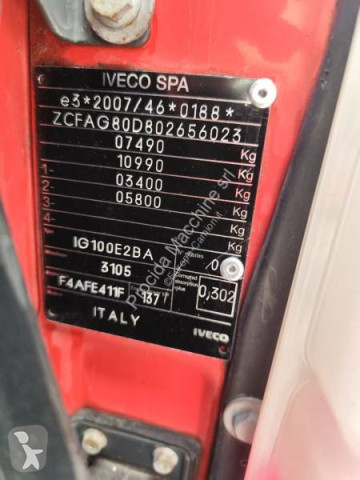 شاحنة قلابة ذات تفريغ خلفي وجانبي Iveco