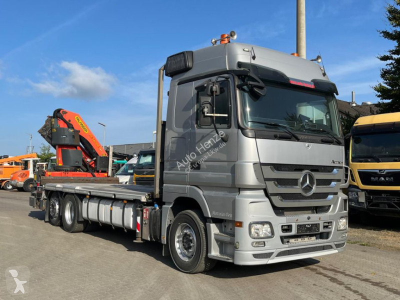 شاحنة Mercedes Actros 2541 Pritsche Heckkran...