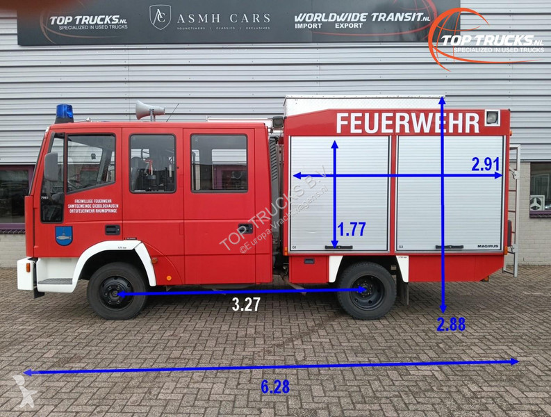 شاحنة Iveco EUROCARGO 75 E 14 Eurofire 600 ltr...