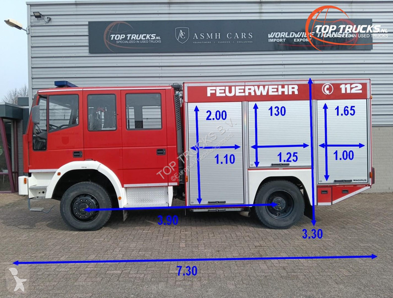 شاحنة Iveco 135 E22 Eurofire 4x4 -2.400 ltr - -...