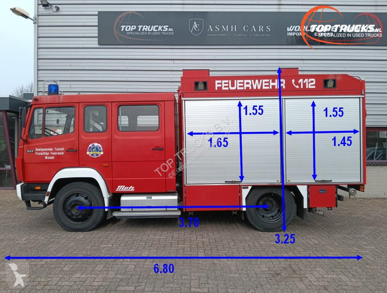 شاحنة Mercedes AK 4x4 -1.250 ltr -Brandweer,...