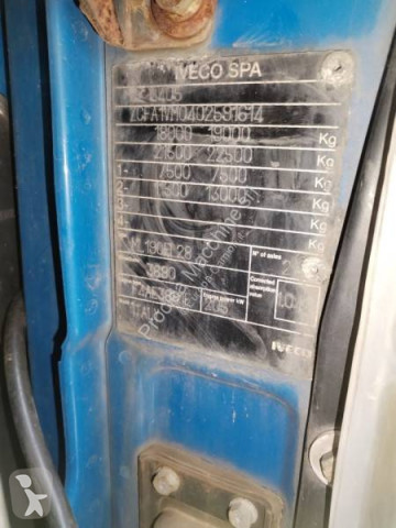 شاحنة قلابة ذات تفريغ خلفي وجانبي Iveco