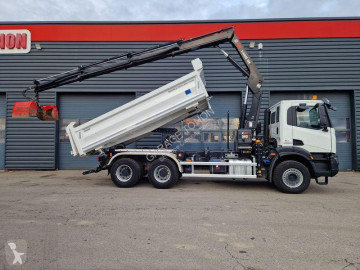 Камион Iveco X-WAY 480 BI-BENNE + GRUE